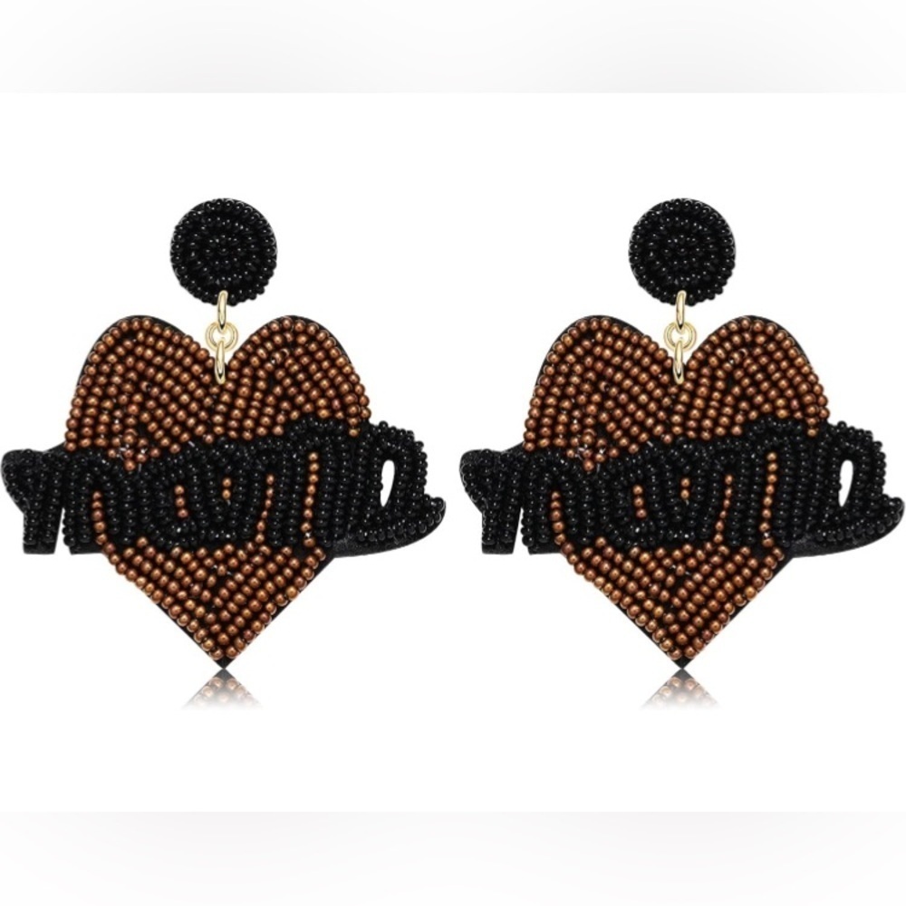 Chic Mama Beaded Earrings